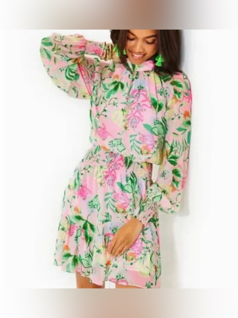 NWT Lilly Pulitzer Ellielynn Dress Via Amore Spritzer
